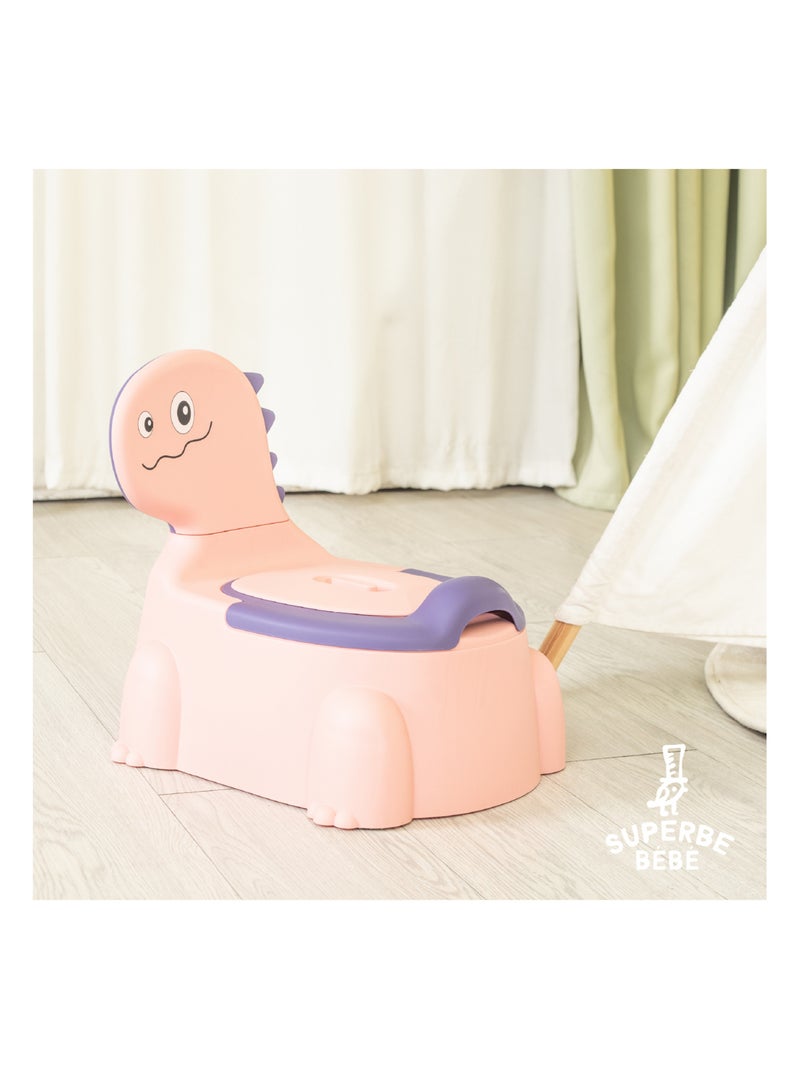 Pot toilette bébé - DINO | SUPERBE BEBE Orange - Kiabi