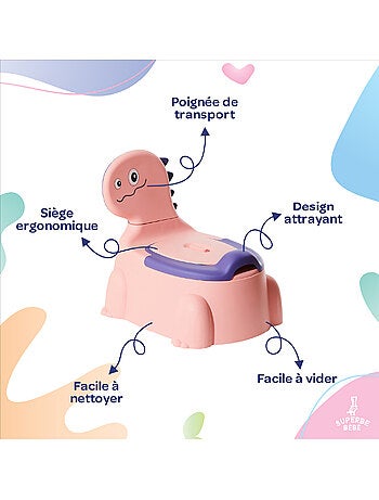 Pot toilette bébé - DINO | SUPERBE BEBE