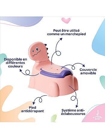 Pot toilette bébé - DINO | SUPERBE BEBE