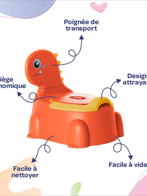 Pot toilette bébé - DINO | SUPERBE BEBE - Kiabi