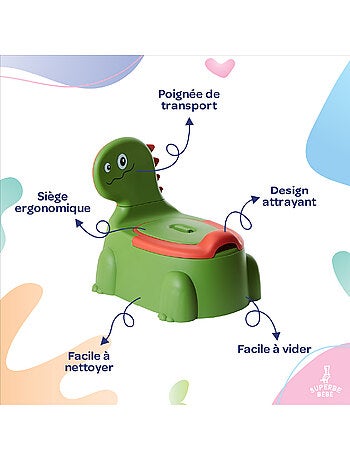 Pot toilette bébé - DINO | SUPERBE BEBE
