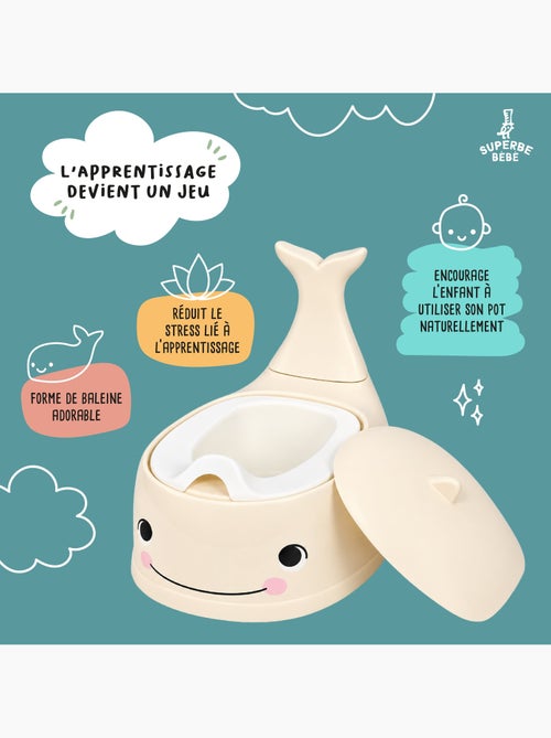 Pot toilette bébé - Whalinou | SUPERBE BEBE - Kiabi