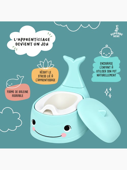 Pot toilette bébé - Whalinou | SUPERBE BEBE - Kiabi