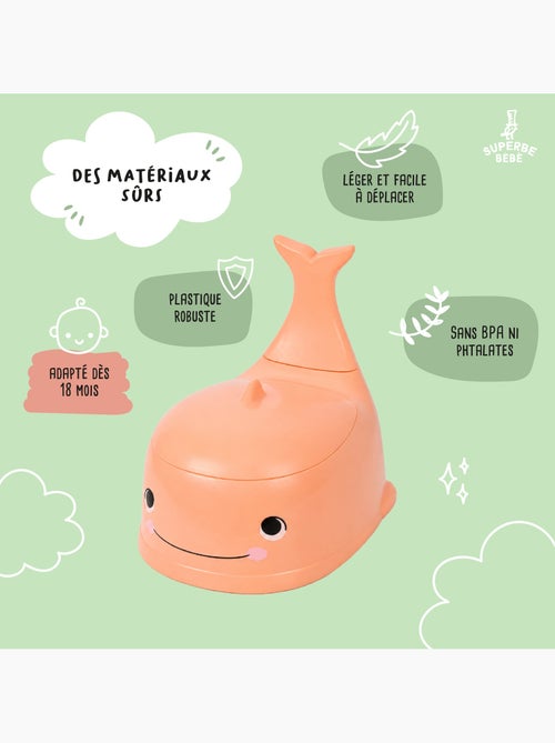 Pot toilette bébé - Whalinou | SUPERBE BEBE - Kiabi