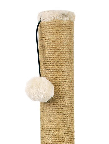 Poteau griffoir multimatières pour chat