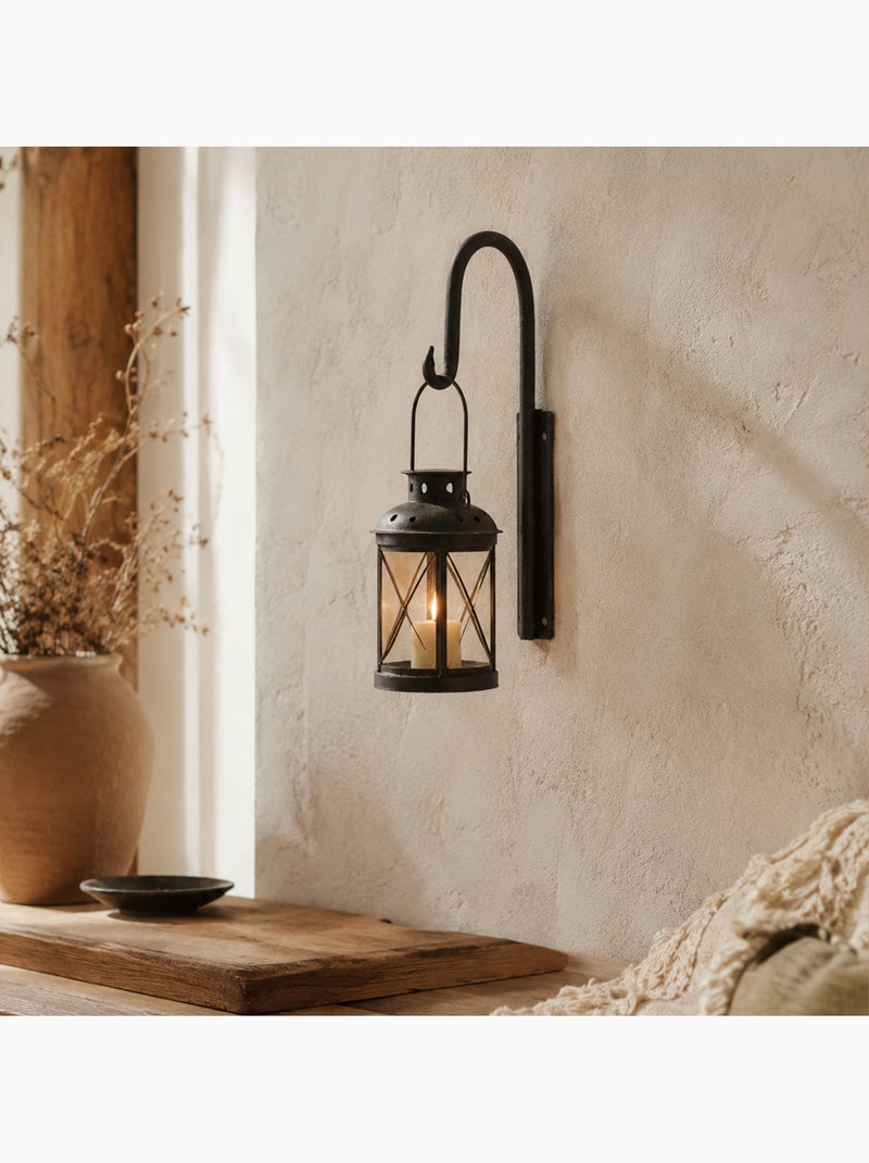 Potence murale arrondie Noir - Kiabi