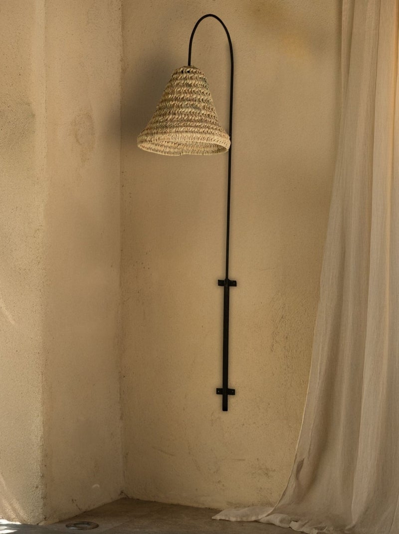 Potence XXL arrondie en métal Noir - Kiabi