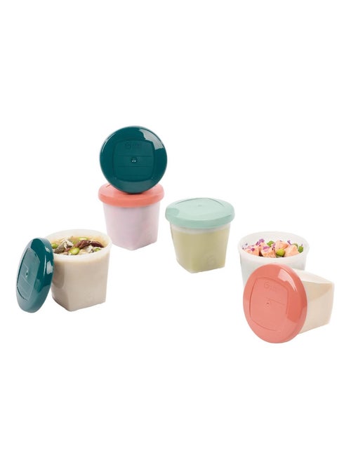 Pots de conservation Biosourcés Babybols 6x250ml 'Babymoov' - Kiabi