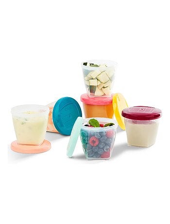 Pots de conservation hermétiques lot de 6 babybols 250 ml 'babymoov'