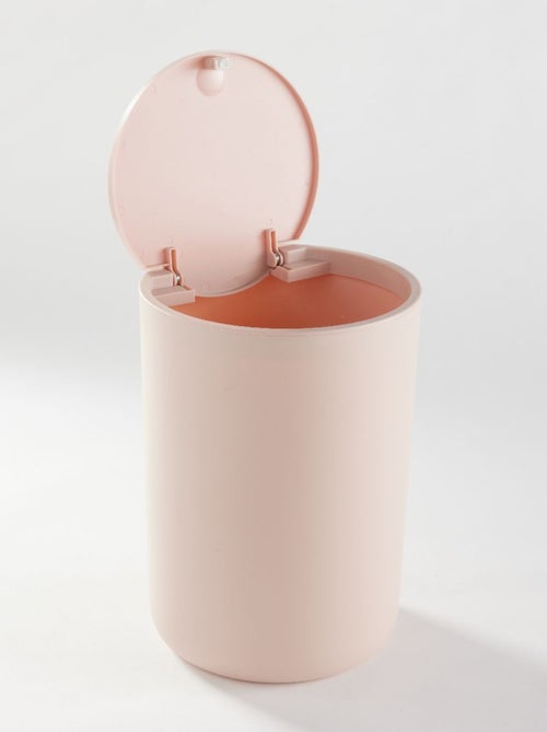 Poubelle 8,5 L avec couvercle poussoir BATHROOM - Kiabi