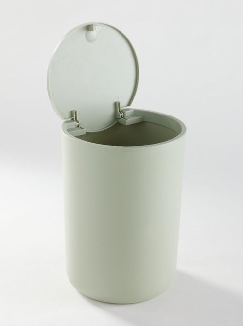 Poubelle 8,5 L avec couvercle poussoir BATHROOM - Kiabi