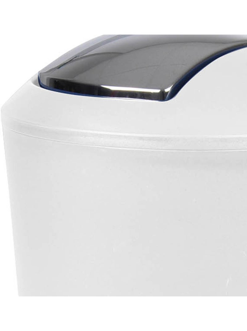 Poubelle a bascule 5.6 L Flic Flac Blanc - Kiabi
