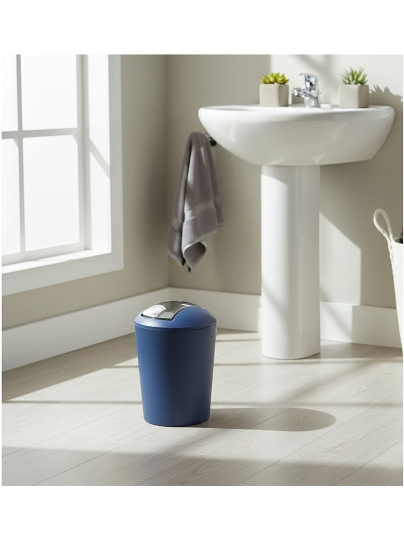 Poubelle a bascule 5.6 L Flic Flac Indigo - Kiabi