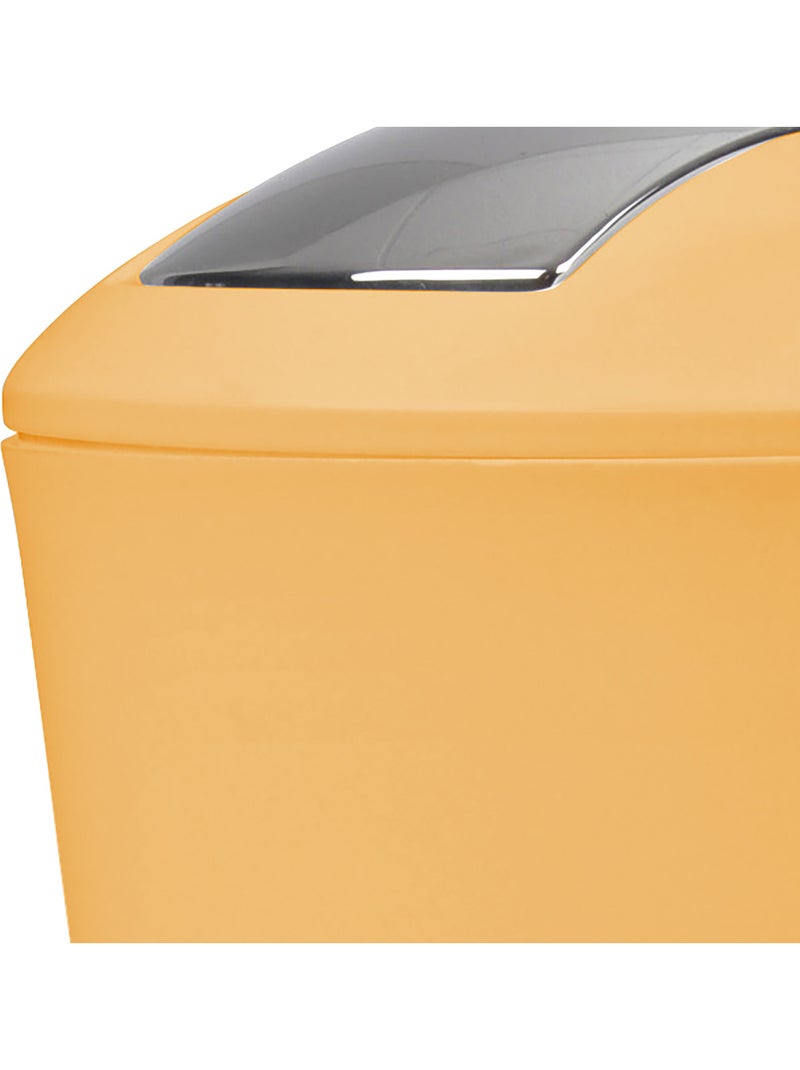 Poubelle a bascule 5.6 L Flic Flac Jaune - Kiabi