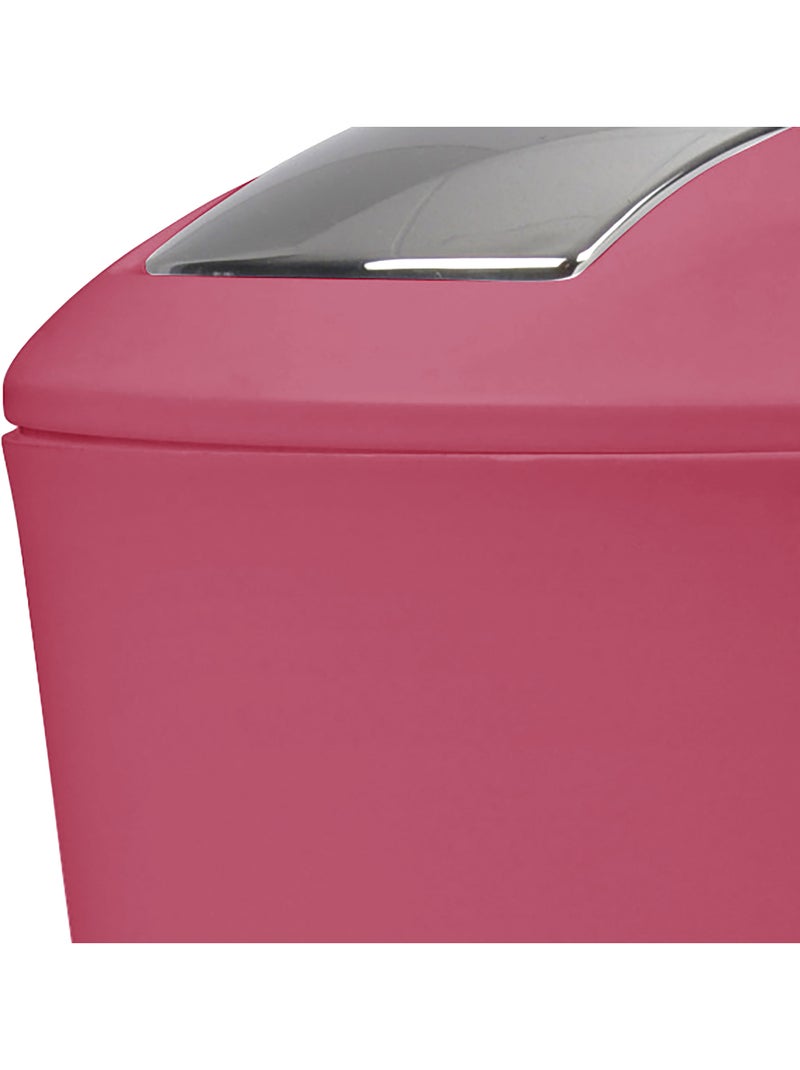 Poubelle a bascule 5.6 L Flic Flac Rose framboise - Kiabi