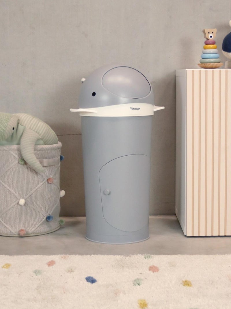 Poubelle à couches Gris foncé - Kiabi
