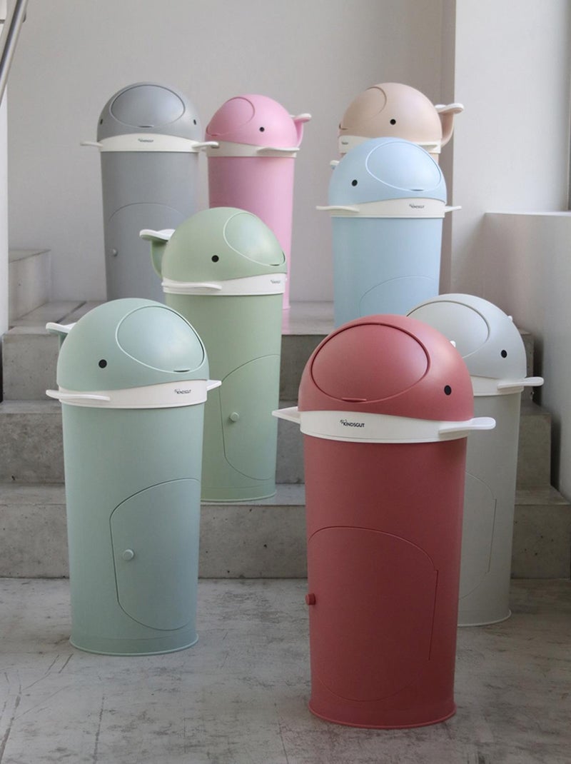 Poubelle à couches Gris foncé - Kiabi