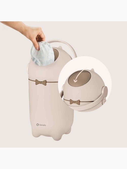 Poubelle à couches LIONELO Purebin - Hermétique - 10 L - Pour sacs universels - Kiabi
