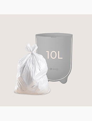 Poubelle à couches LIONELO Purebin - Hermétique - 10 L - Pour sacs universels