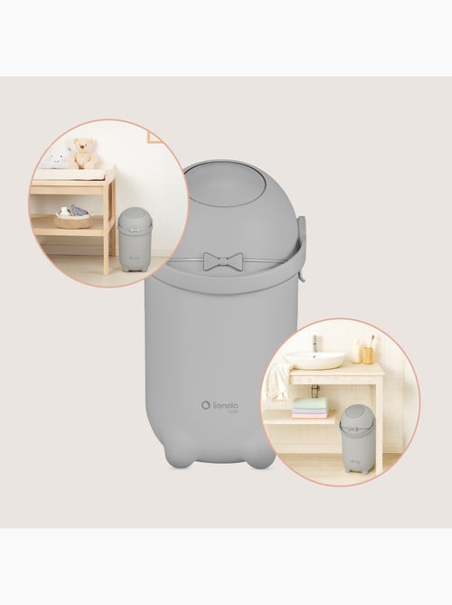 Poubelle à couches LIONELO Purebin - Hermétique - 10 L - Pour sacs universels - Kiabi