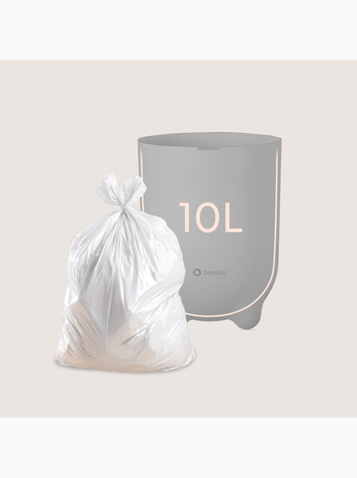 Poubelle à couches LIONELO Purebin - Hermétique - 10 L - Pour sacs universels - Kiabi