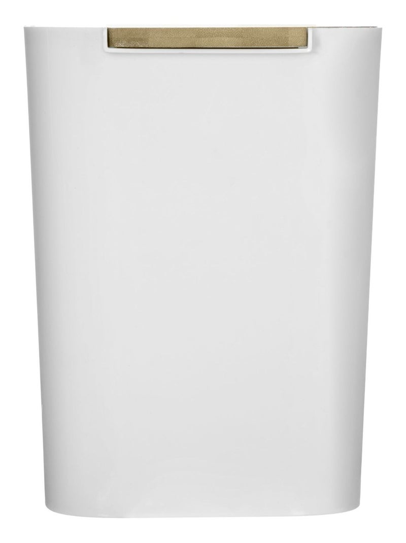 Poubelle à couvercle Baltik - 5 L Blanc - Kiabi