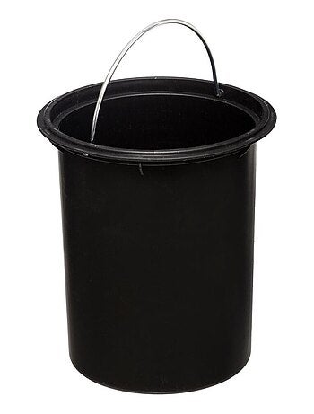 Poubelle à pédale 3L Charbon Modern
