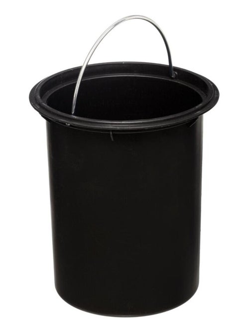 Poubelle à pédale 3L Charbon Modern - Kiabi