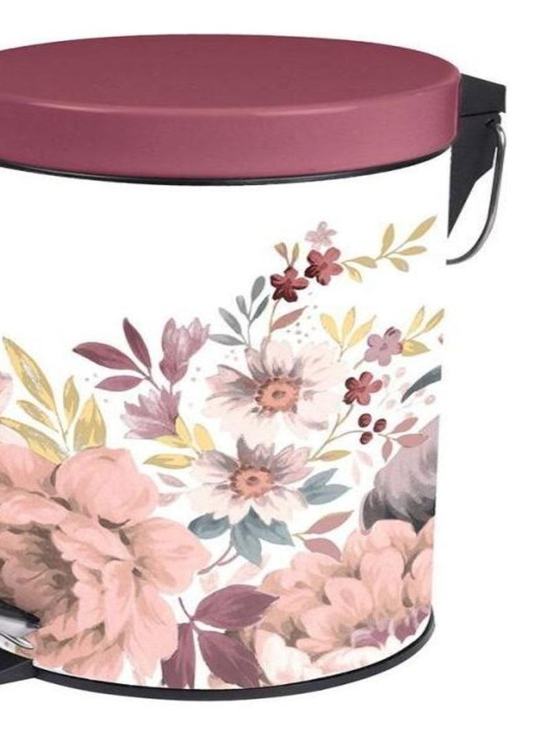 Poubelle à pédale 3L Jayana Violet - Kiabi