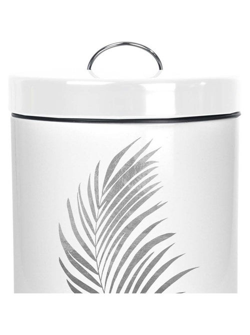 Poubelle à pédale 3L métal Orbella blanc argent - Kiabi Poubelle à pédale 3L métal Orbella blanc argent - Kiabi