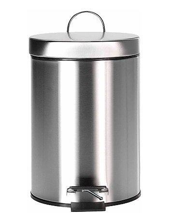 Poubelle à pédale en inox