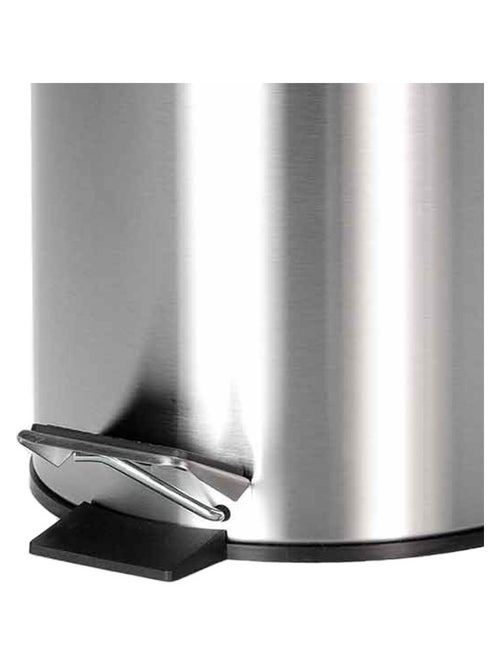 Poubelle à pédale en inox - Kiabi