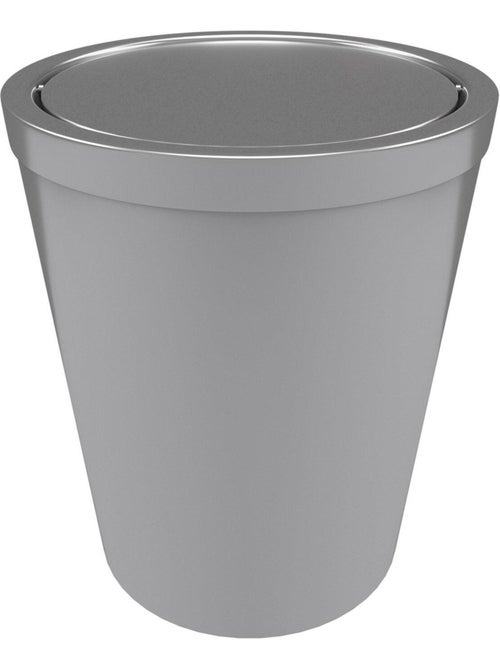 Poubelle avec couvercle pivotant - Kiabi