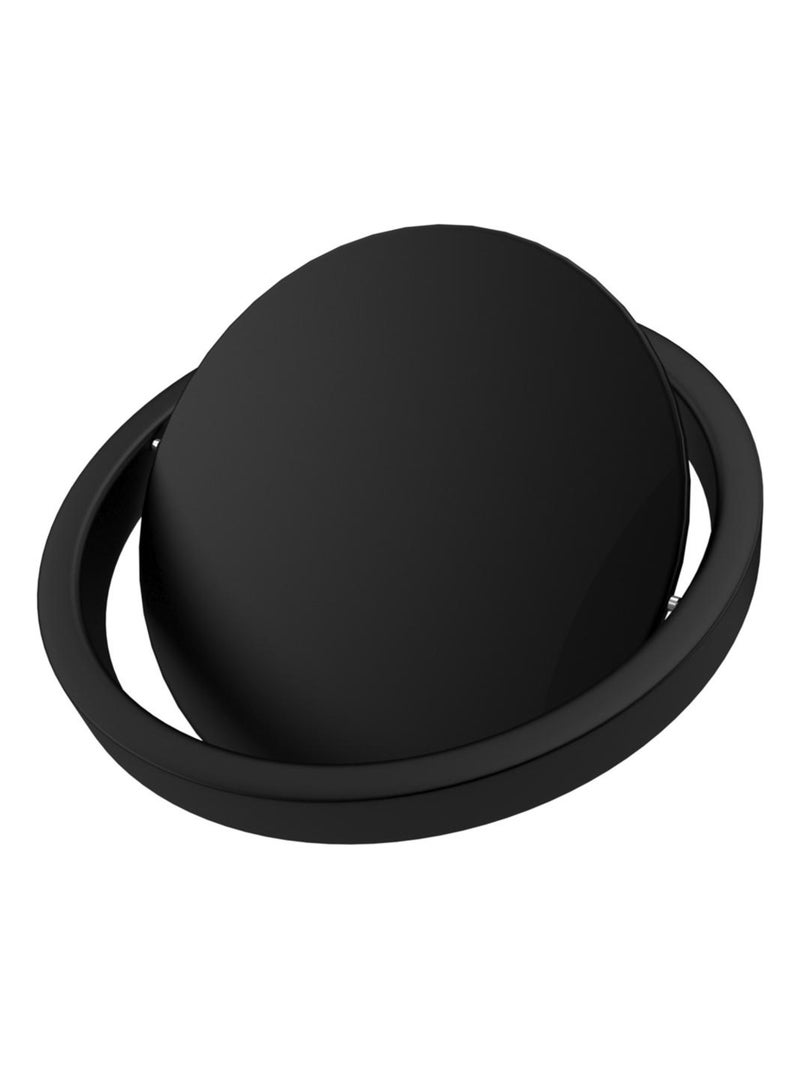 Poubelle avec couvercle pivotant Noir - Kiabi