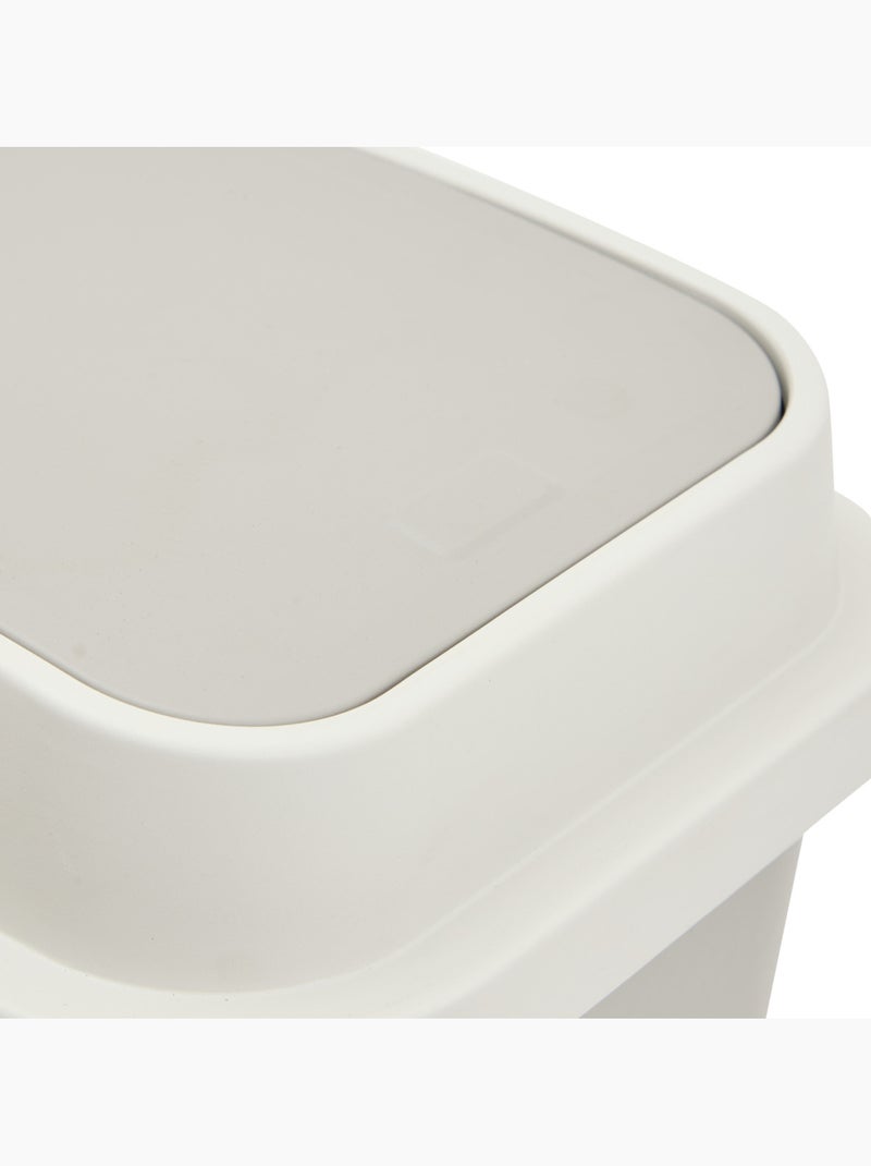 Poubelle de bureau BASIC Beige - Kiabi