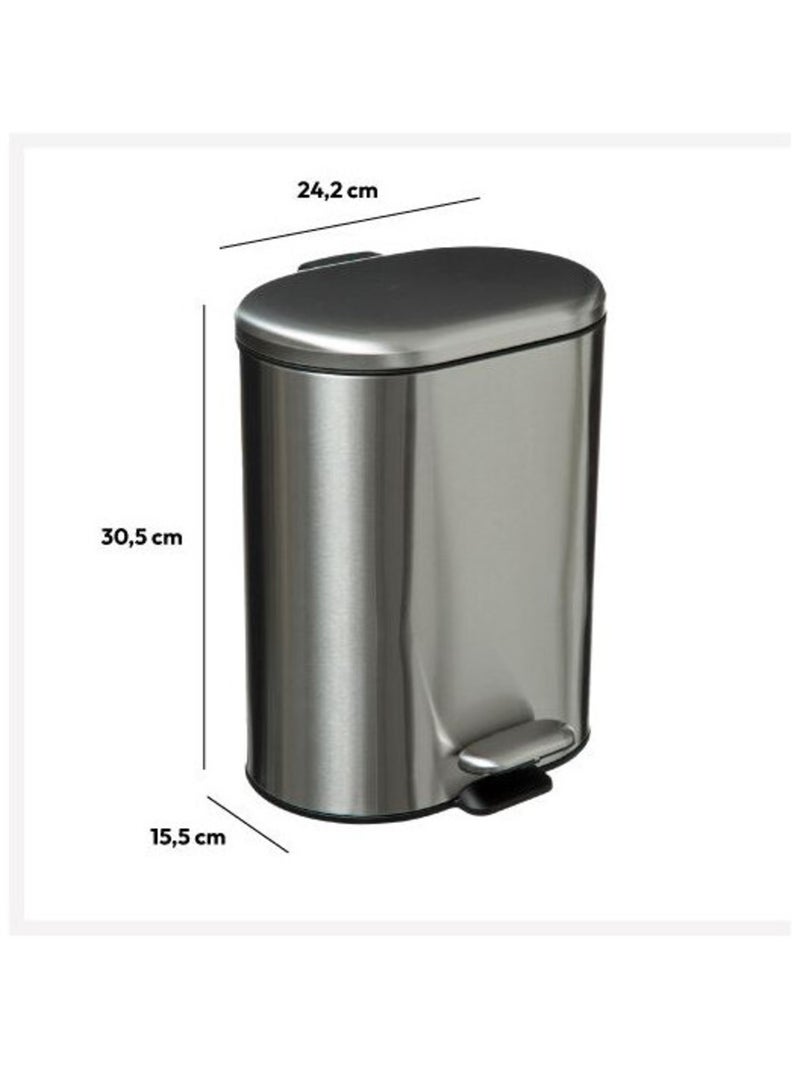 Poubelle de cuisine - Atmosphera Argent - Kiabi