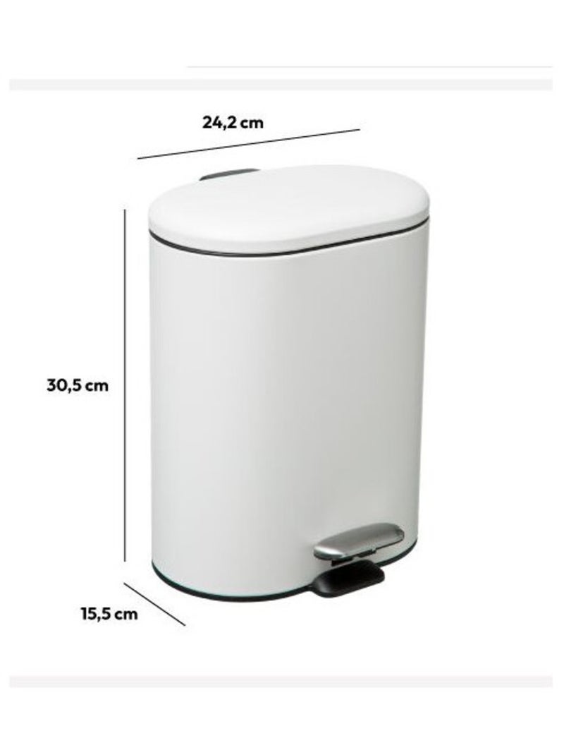 Poubelle de cuisine - Atmosphera Blanc - Kiabi