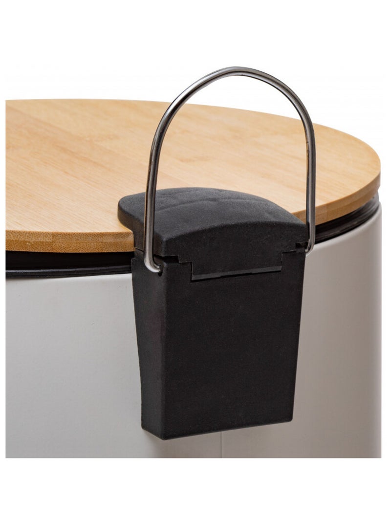 Poubelle de cuisine - Atmosphera Blanc - Kiabi