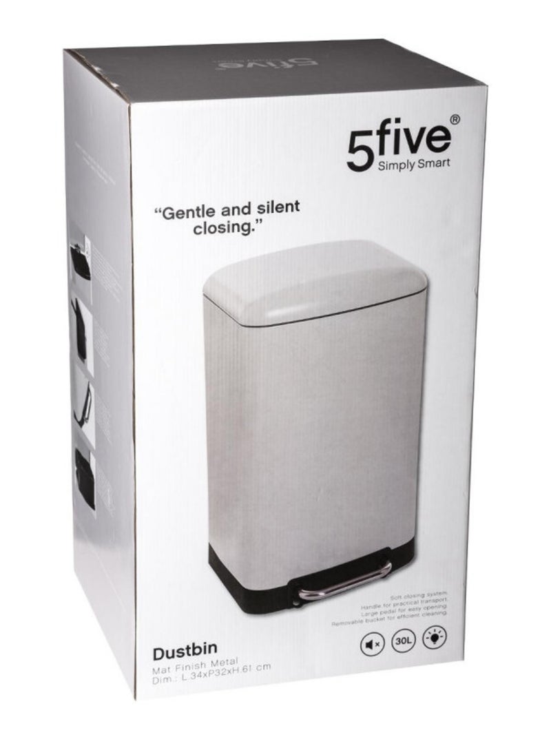 Poubelle de cuisine - Atmosphera Blanc - Kiabi