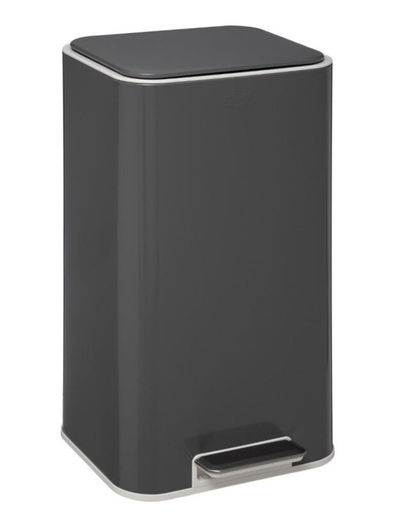 Poubelle de cuisine - Atmosphera gris anthracite - Kiabi