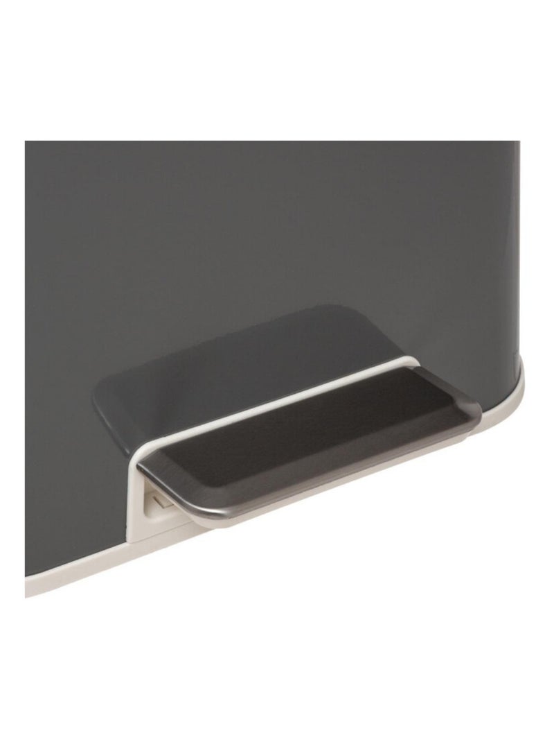 Poubelle de cuisine - Atmosphera gris anthracite - Kiabi