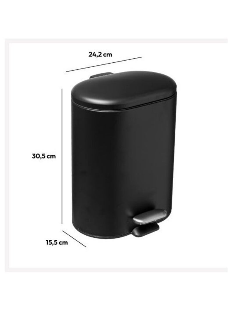 Poubelle de cuisine - Atmosphera Noir - Kiabi