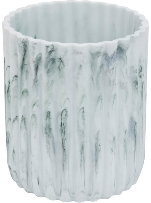 Poubelle de salle de bain 5L effet marbre MARBY - Kiabi Poubelle de salle de bain 5L effet marbre MARBY - Kiabi