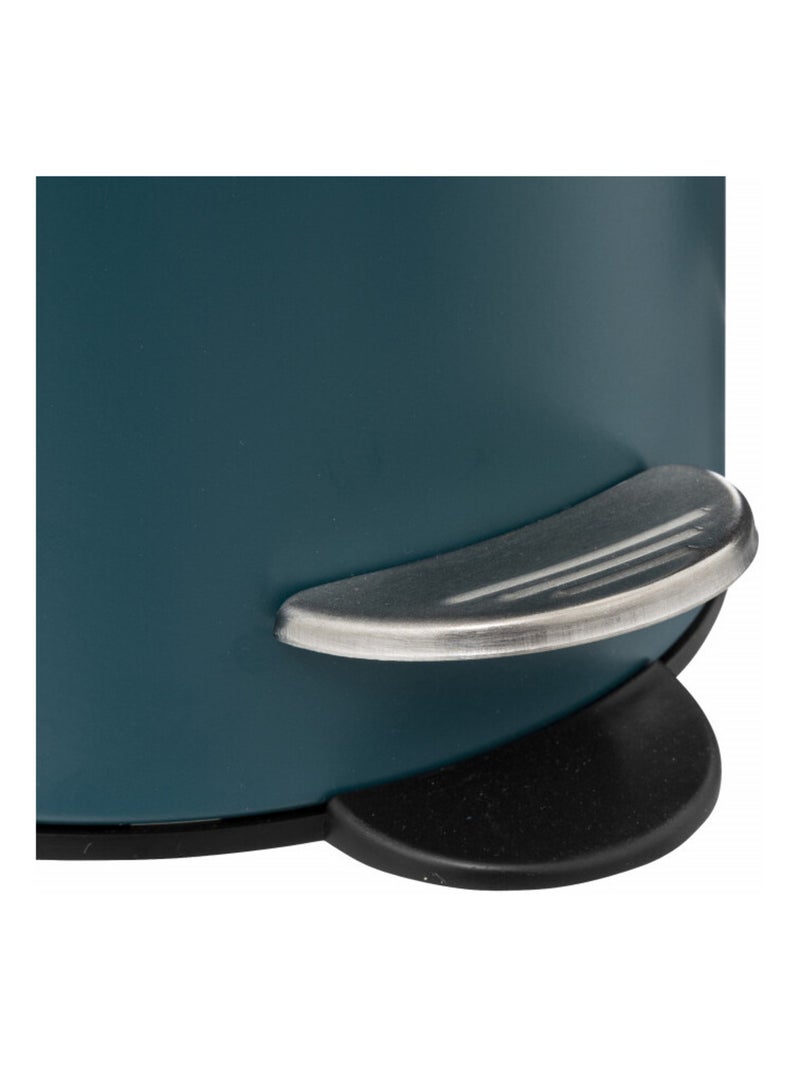 Poubelle de salle de bain & Corbeille à papier - Atmosphera Bleu pétrole - Kiabi