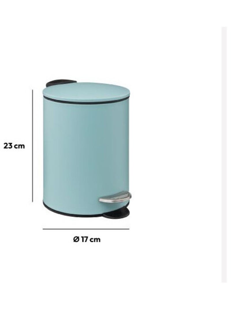 Poubelle de salle de bain & Corbeille à papier - Atmosphera Bleu polaire - Kiabi