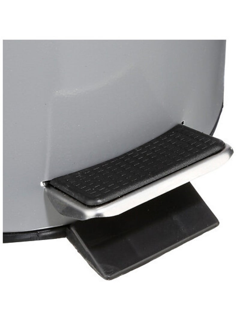 Poubelle de salle de bain & Corbeille à papier - Atmosphera Gris - Kiabi