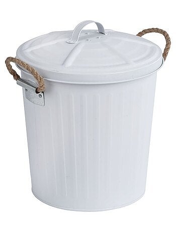 Poubelle de salle de bain design rétro GARA