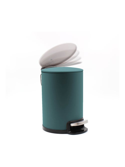 Poubelle de salle de bain métal mat - Kiabi Poubelle de salle de bain métal mat - Kiabi
