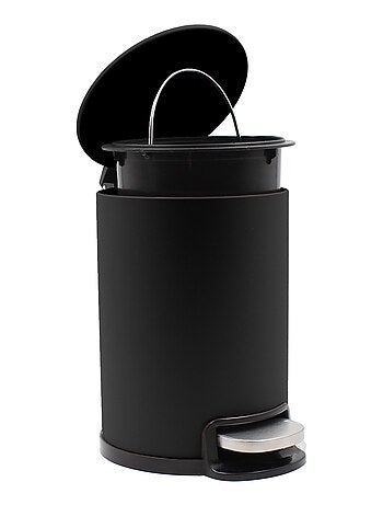 Poubelle de salle de bain métal mat