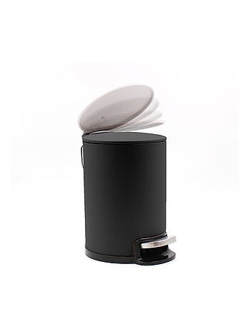 Poubelle de salle de bain métal mat
